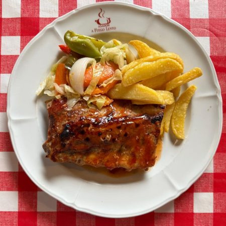 Corbata de Costillas de Cerdo a la Barbacoa