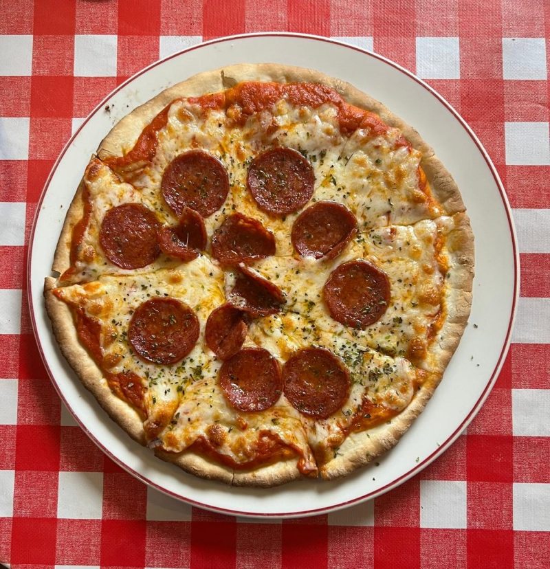 Pizza Diabola de Pepperoni Artesanal
