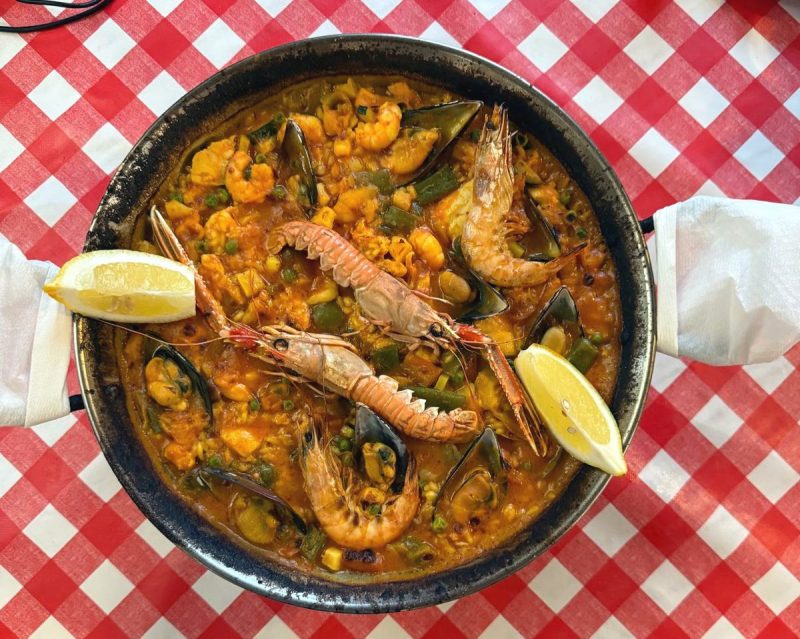 Paella Especial de Mariscos