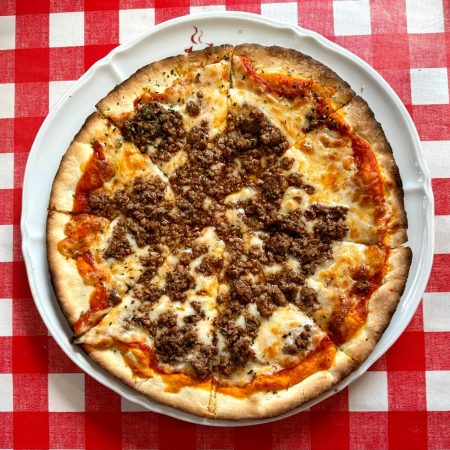 Pizza Boloñesa Casera